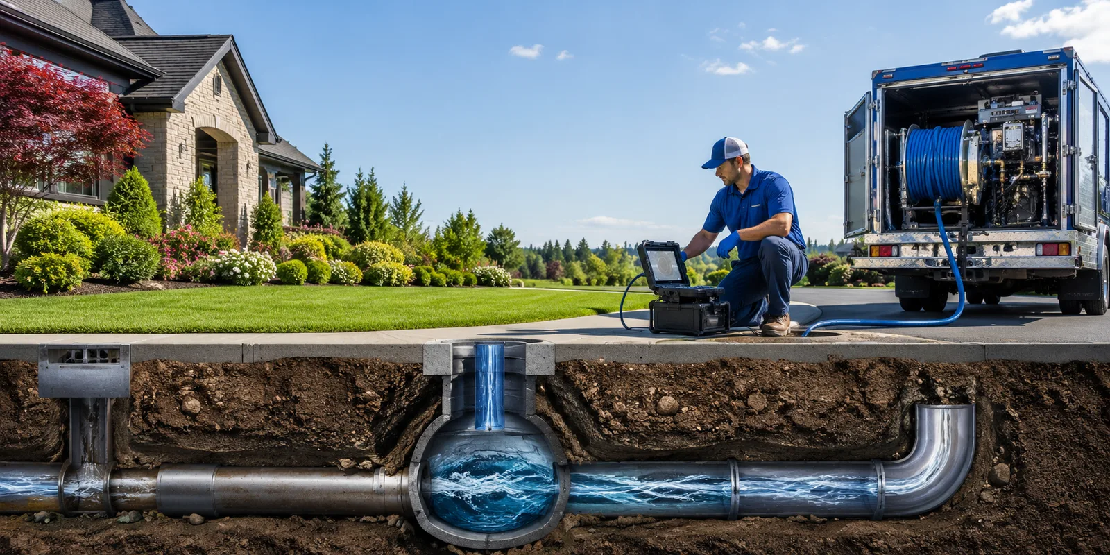 Drainage restoration information for Footville, WI